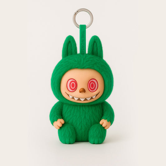 Labubu Sentado Verde